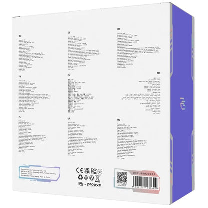 Casti Gaming Wireless Proove Glimmer, RGB, BT / Wi-FI / Wired, Negre WHGL00022001