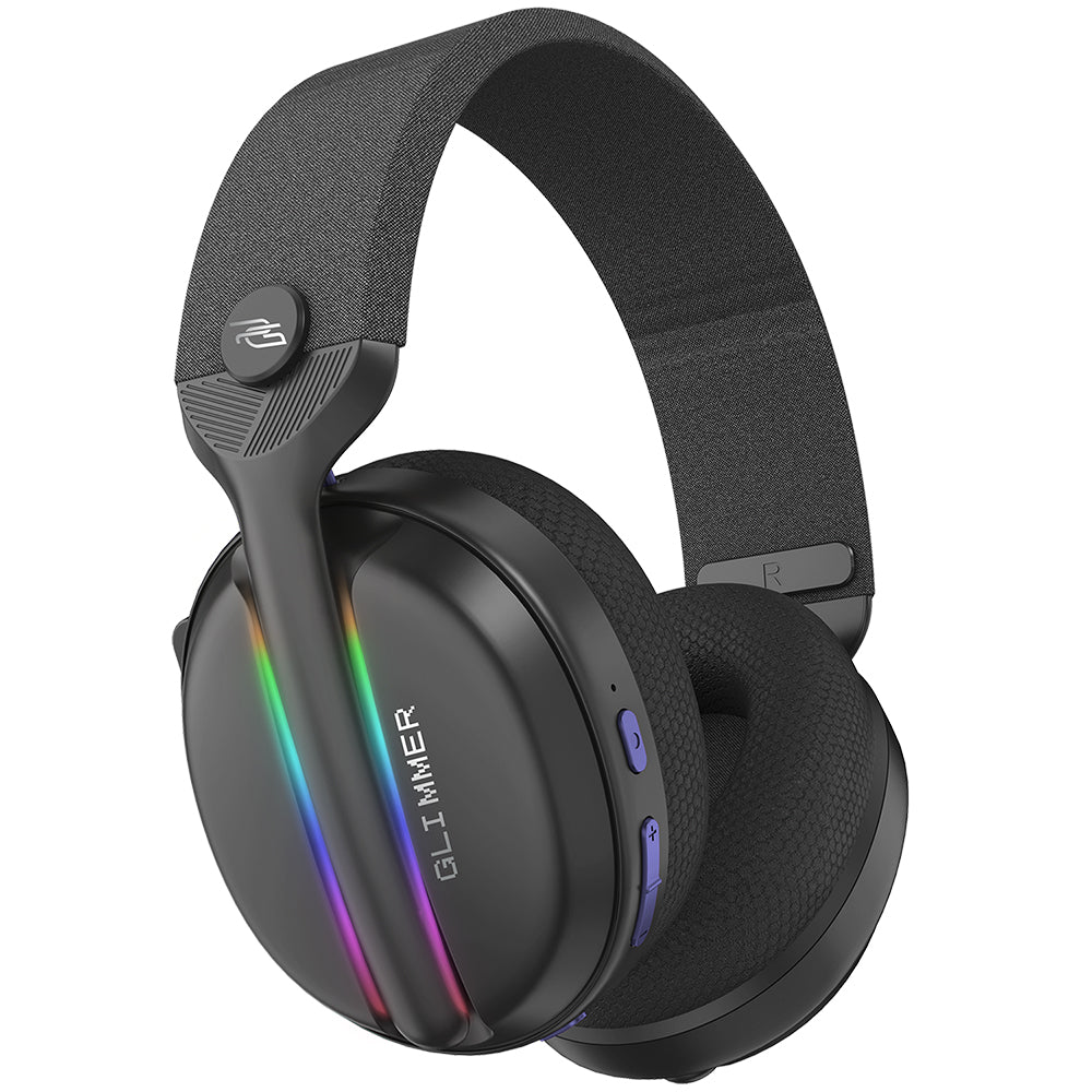 Casti Gaming Wireless Proove Glimmer, RGB, BT / Wi-Fi / Wired, Negre Mov WHGL00022016