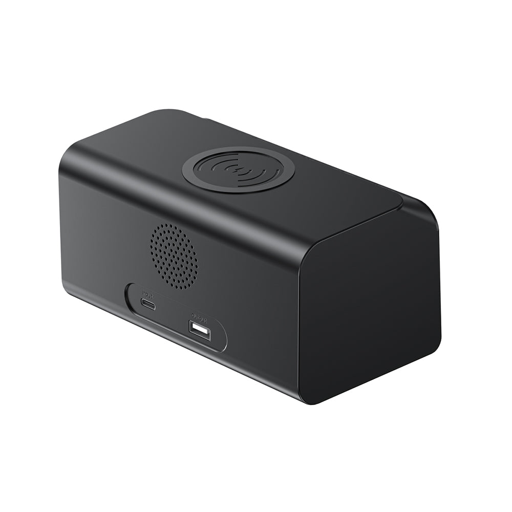 Ceas Digital HAVIT W3041 6in1 cu Incarcare Wireless QI, Negru