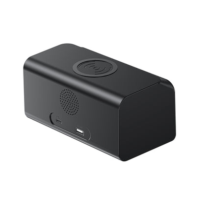 Ceas Digital HAVIT W3041 6in1 cu Incarcare Wireless QI, Negru