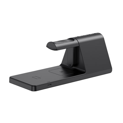 Ceas Digital HAVIT W3042 4in1 cu Incarcare Wireless QI, Negru