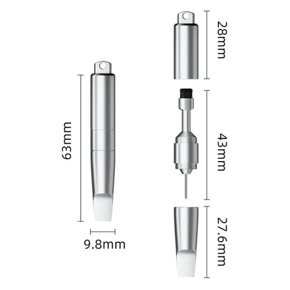 Cheita SIM OEM CS-02, 3in1, Tip Breloc, Gri