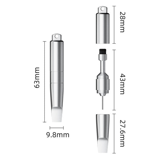 Cheita SIM OEM CS-02, 3in1, Tip Breloc, Gri