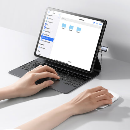 Cititor Card Lightning McDodo OT-7850, USB-A (OTG) - microSD, Negru