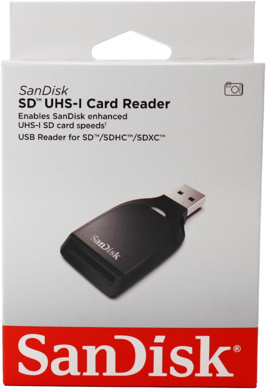 Cititor Card USB 3.0 SanDisk, SD, Negru SDDR-C531-GNANN