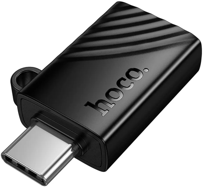 Cititor Card USB-C HOCO HB53, microSD, Negru