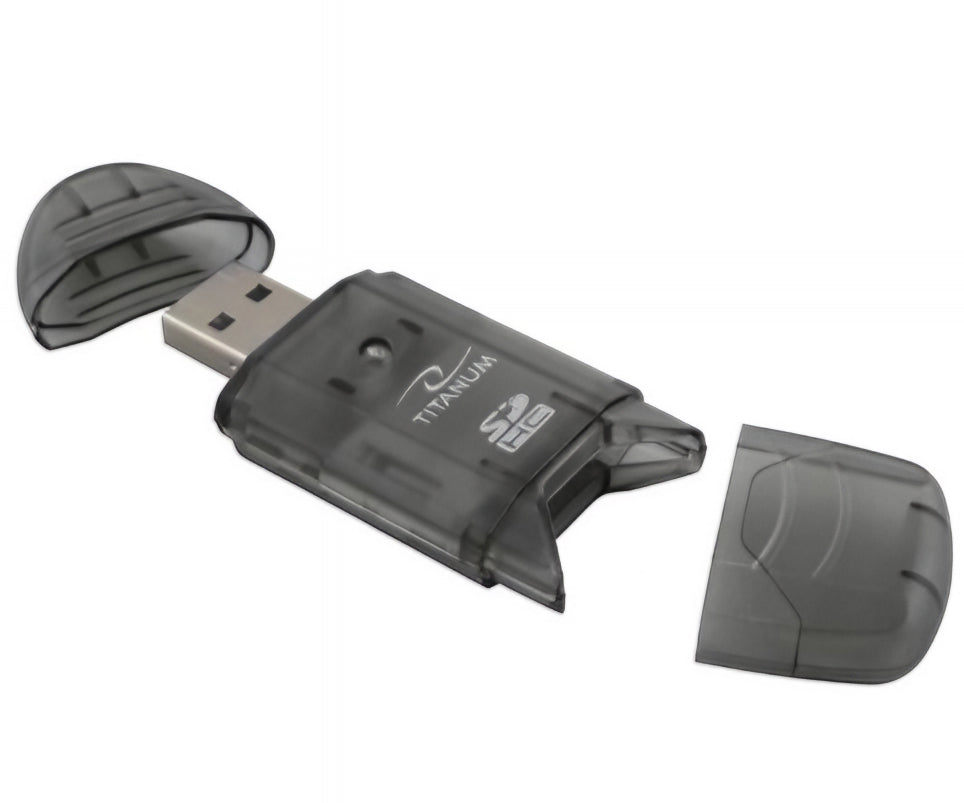 Cititor Card USB Esperanza Titanum TA101K, SD, Negru