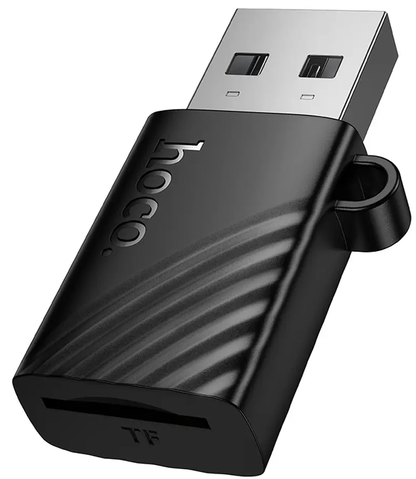 Cititor Card USB HOCO HB53, microSD, Negru