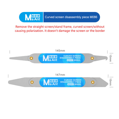 Clips Metalic MaAnt M086AB, 2in1