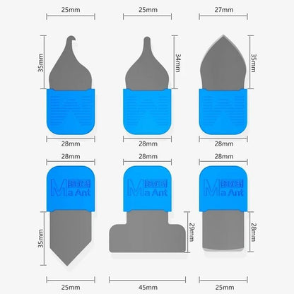 Clips Metalic MaAnt MY-118, 6in1