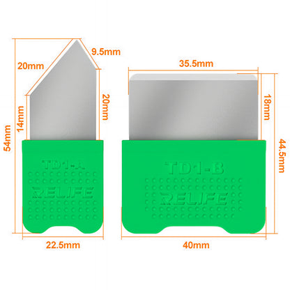 Clips Metalic Relife TD1, 2in1