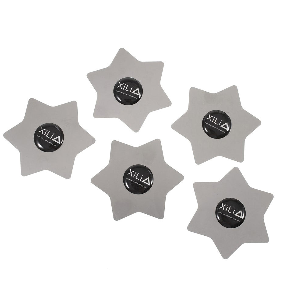 Clips Metalic Xili Hexagon, Set 5 bucati