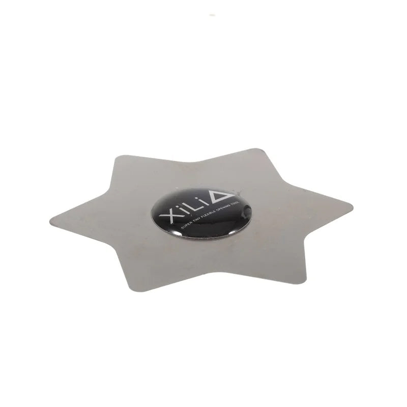 Clips Metalic Xili Hexagon, Set 5 bucati
