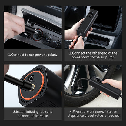 Compresor Auto Baseus Air Pump, Resigilat CRCQ000001