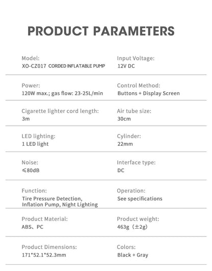 Compresor Auto XO Design CZ017