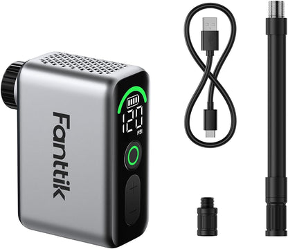 Compresor Bicicleta Fanttik X10 Ace Tiny, Gri