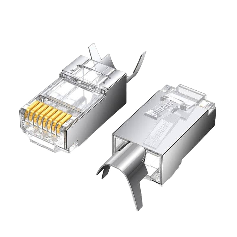 Conector Retea UGREEN NW123, RJ45, Cat6A/7, Set 10 bucati