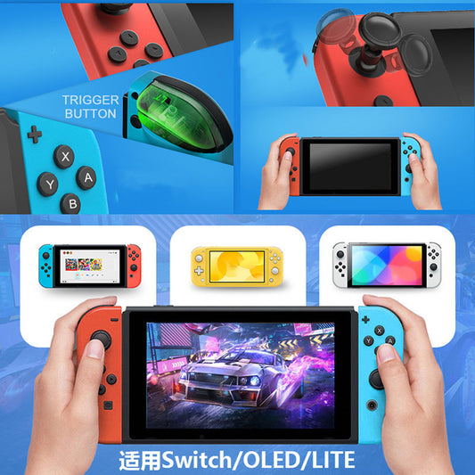 Controller Techsuit THSWC pentru Nintendo Switch / Switch OLED / Switch Lite, Rosu Albastru