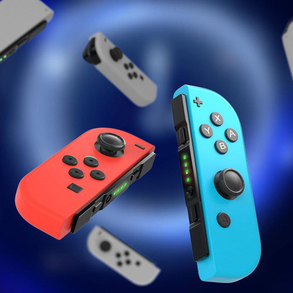 Controller Techsuit THSWC pentru Nintendo Switch / Switch OLED / Switch Lite, Rosu Albastru