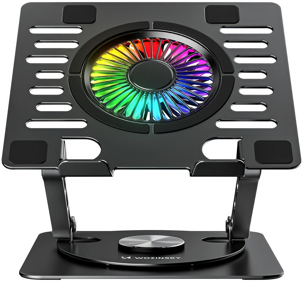Cooler WZK CoolBase pentru Laptop 10inch - 16inch, RGB, Negru