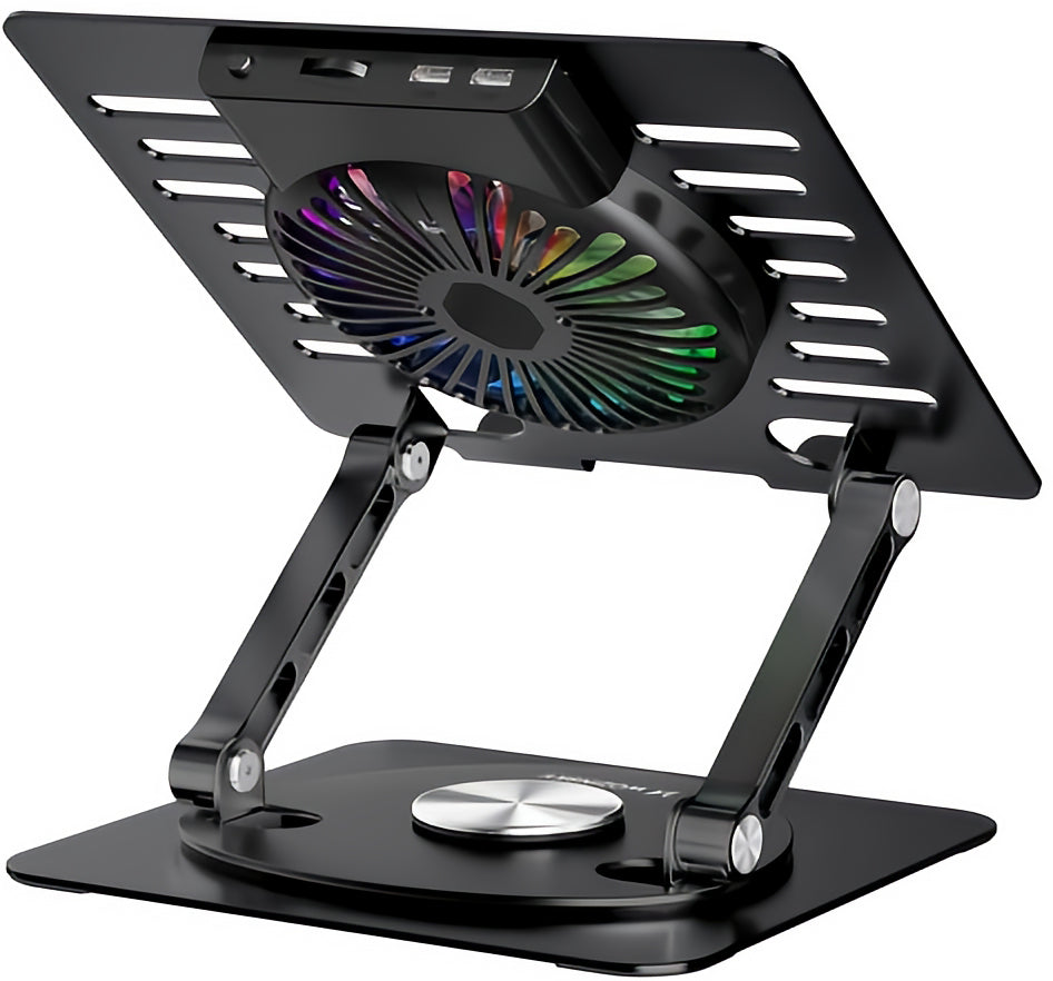 Cooler WZK CoolBase pentru Laptop 10inch - 16inch, RGB, Negru