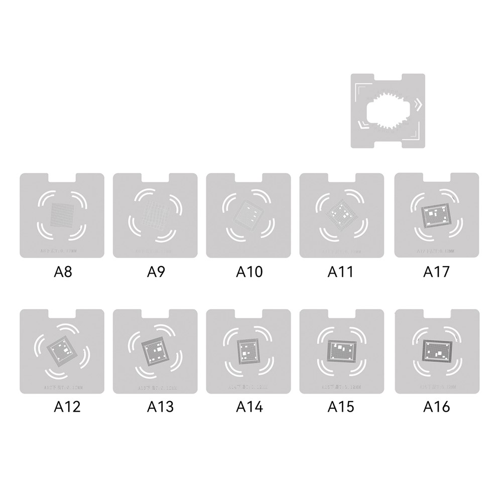 Covor Service RF4 RF-PO32 cu Site BGA (Model A8 - A17), 50cm x 20cm