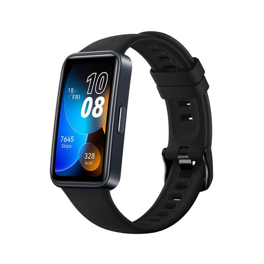 Curea Fixed Silicone pentru Huawei Band 10 / 9 / 8, Neagra