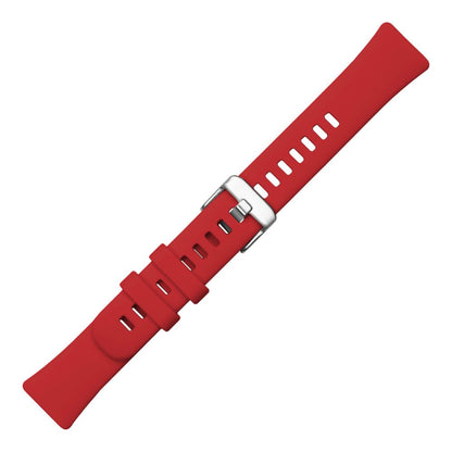 Curea Fixed Silicone pentru Huawei Band 10 / 9 / 8, Rosie