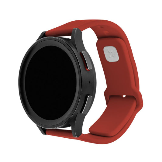 Curea Fixed Silicone Sporty pentru Huawei Watch / Xiaomi Watch Series, 22mm, Rosie