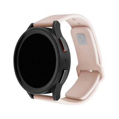 Curea Fixed Silicone Sporty pentru Huawei Watch / Xiaomi Watch Series, 22mm, Roz