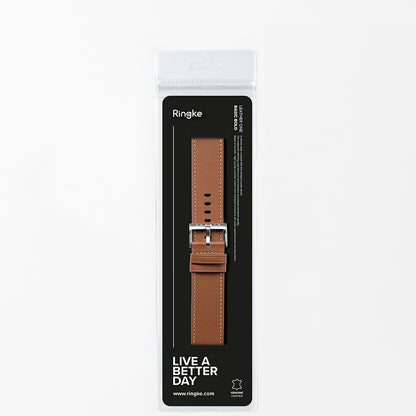 Curea Ringke One Basic Bold pentru Fossil Watch / Mobvoi Watch / Suunto Watch Series, 24mm, Maro