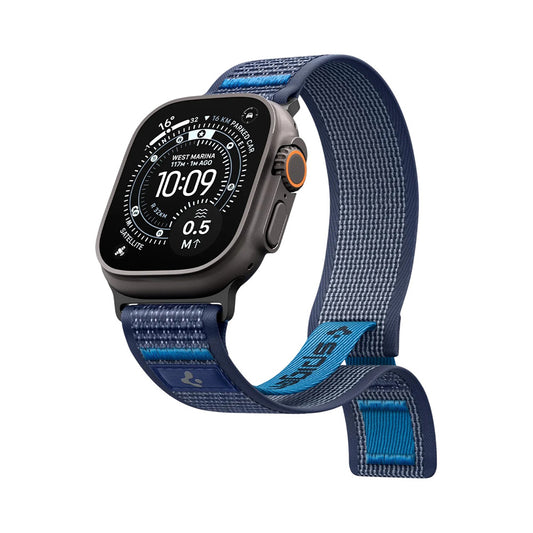 Curea Spigen Athlex Air 2 pentru Apple Watch 49mm / 46mm / 45mm / 44mm Series, Bleumarin AMP10608