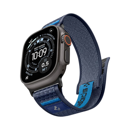 Curea Spigen Athlex Air 2 pentru Apple Watch 49mm / 46mm / 45mm / 44mm Series, Bleumarin AMP10608