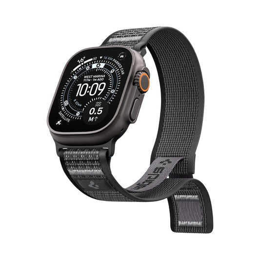 Curea Spigen Athlex Air 2 pentru Apple Watch 49mm / 46mm / 45mm / 44mm Series, Gri AMP11113
