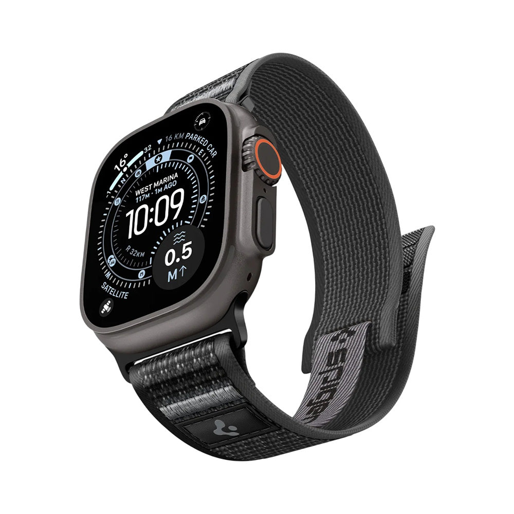 Curea Spigen Athlex Air 2 pentru Apple Watch 49mm / 46mm / 45mm / 44mm Series, Gri AMP11113