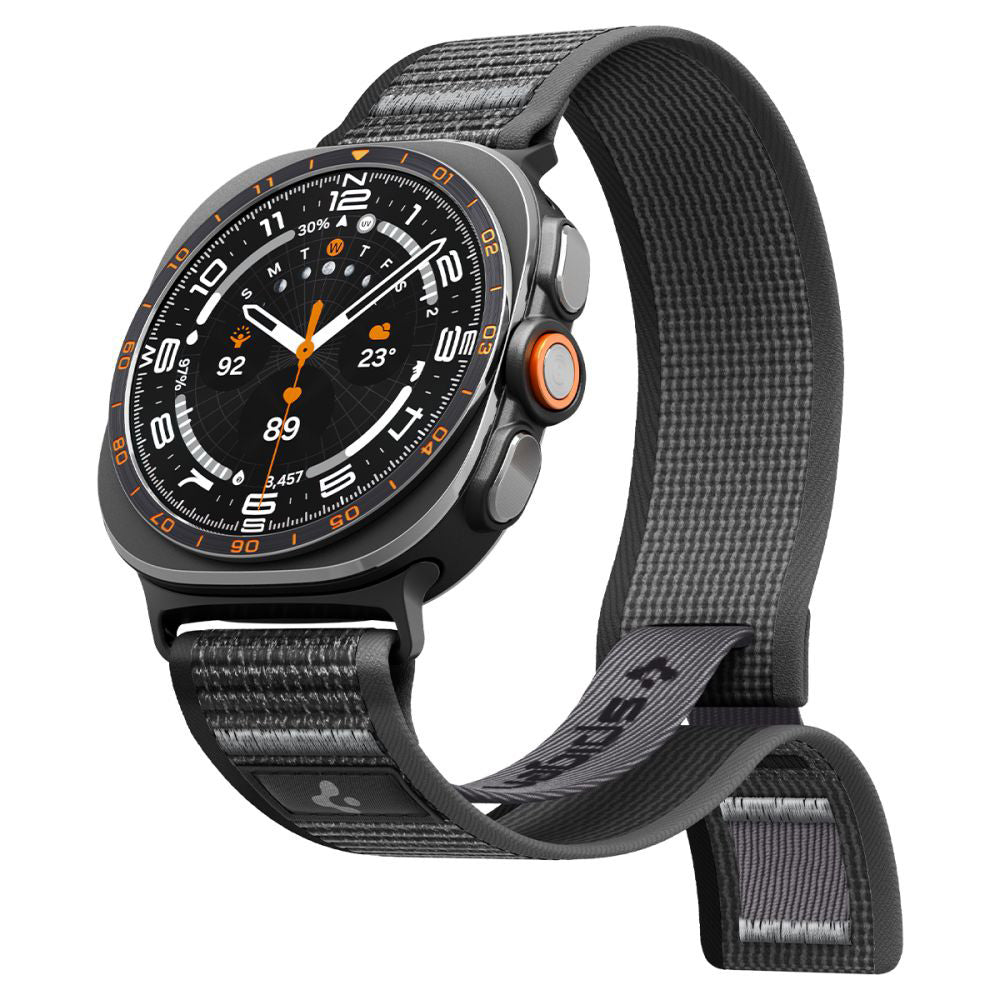 Curea Spigen Athlex Air pentru Samsung Galaxy Watch Ultra Series, Neagra Gri AMP11614