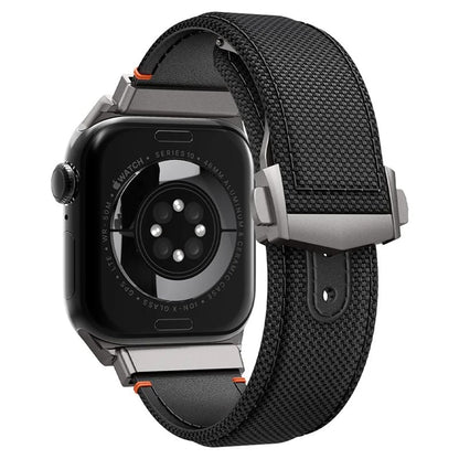 Curea Spigen Classic Fit pentru Apple Watch 49mm / 46mm / 45mm / 44mm / 42mm Series, Neagra AMP09304