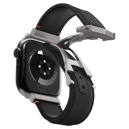Curea Spigen Classic Fit pentru Apple Watch 49mm / 46mm / 45mm / 44mm / 42mm Series, Neagra AMP09304