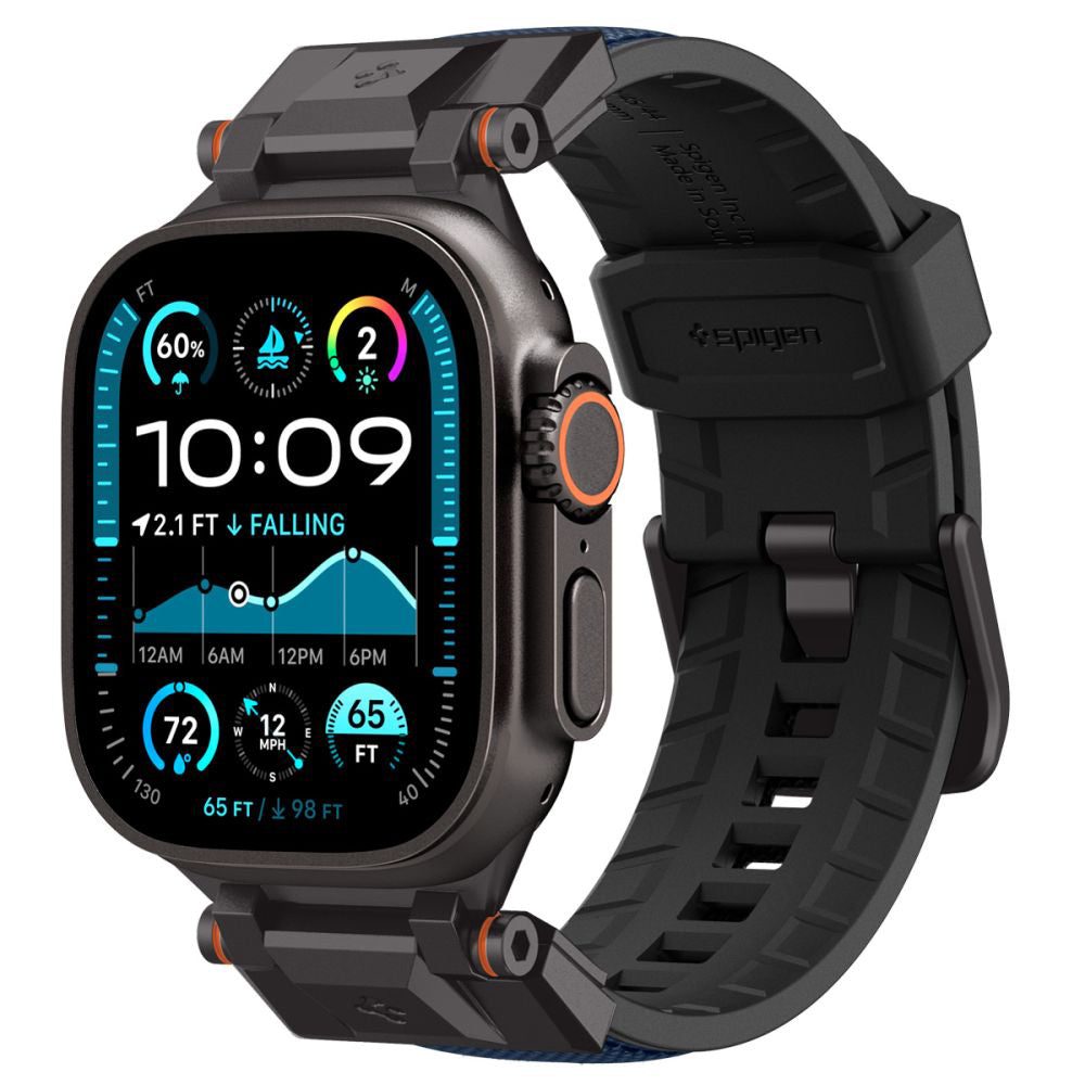 Curea Spigen DuraPro Armor pentru Apple Watch 49mm / 46mm / 45mm / 44mm / 42mm Series, Bleumarin AMP09103