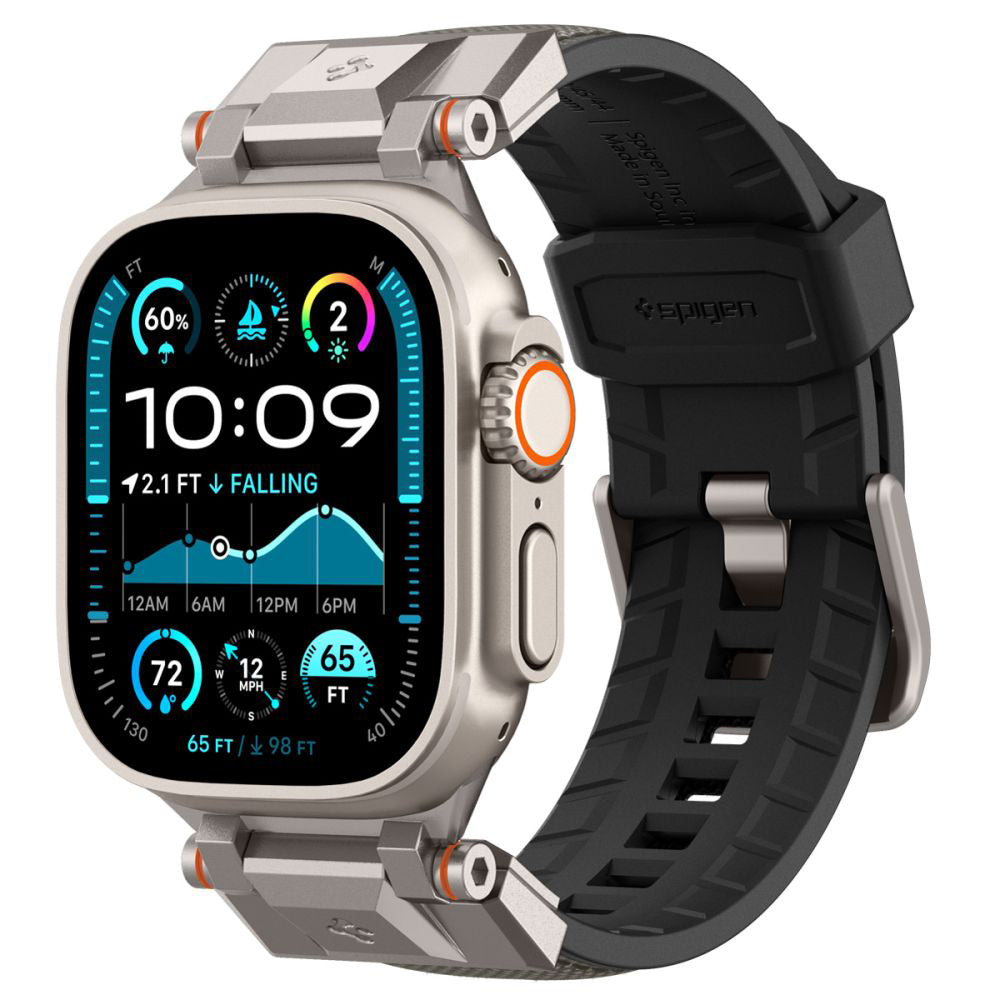 Curea Spigen DuraPro Armor pentru Apple Watch 49mm / 46mm / 45mm / 44mm / 42mm Series, Gri