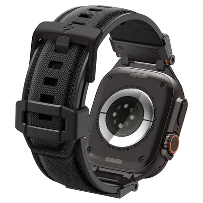 Curea Spigen DuraPro Armor pentru Apple Watch 49mm / 46mm / 45mm / 44mm / 42mm Series, Neagra AMP06065
