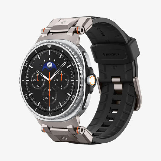 Curea Spigen DuraPro Armor pentru Samsung Galaxy Watch9 / Watch8 / Watch8 Classic Series, Gri AMP10118