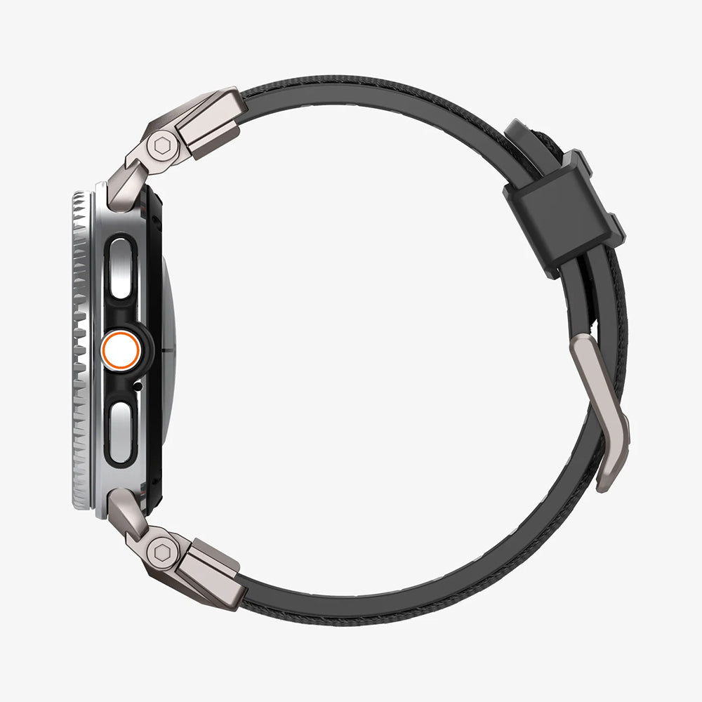 Curea Spigen DuraPro Armor pentru Samsung Galaxy Watch9 / Watch8 / Watch8 Classic Series, Gri AMP10118