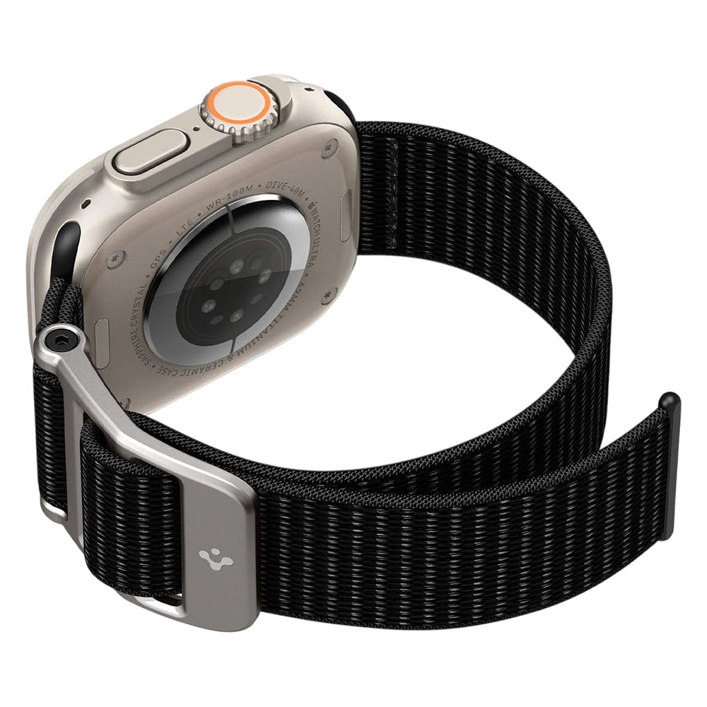 Curea Spigen DuraPro Flex pentru Apple Watch 49mm / 46mm / 45mm / 44mm Series, Neagra AMP02465