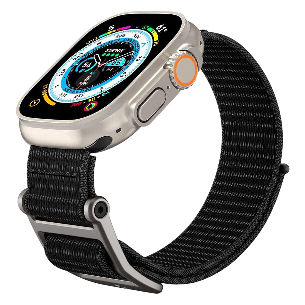 Curea Spigen DuraPro Flex pentru Apple Watch 49mm / 46mm / 45mm / 44mm Series, Neagra AMP02465