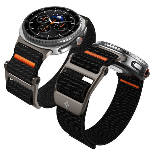 Curea Spigen DuraPro Flex pentru Samsung Galaxy Watch8 / Watch8 Classic Series, Neagra