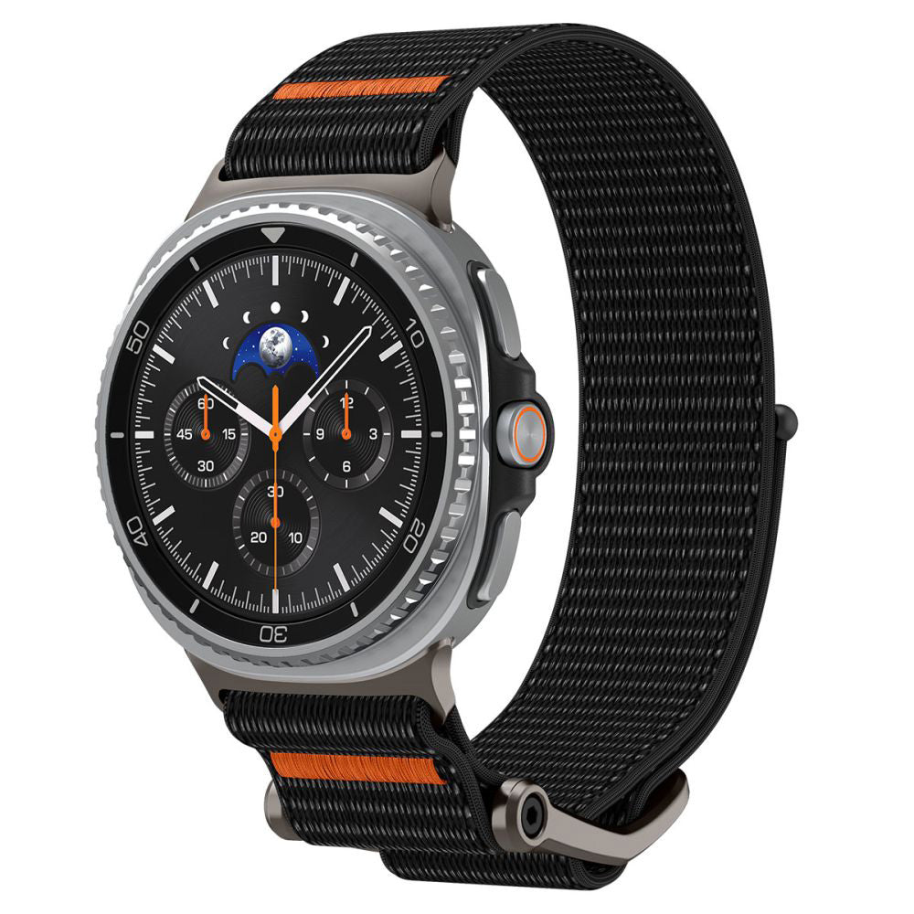 Curea Spigen DuraPro Flex pentru Samsung Galaxy Watch8 / Watch8 Classic Series, Neagra