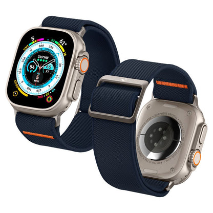 Curea Spigen Fit Lite Ultra pentru Apple Watch 49mm / 46mm / 45mm / 44mm / 42mm Series, Bleumarin AMP05984
