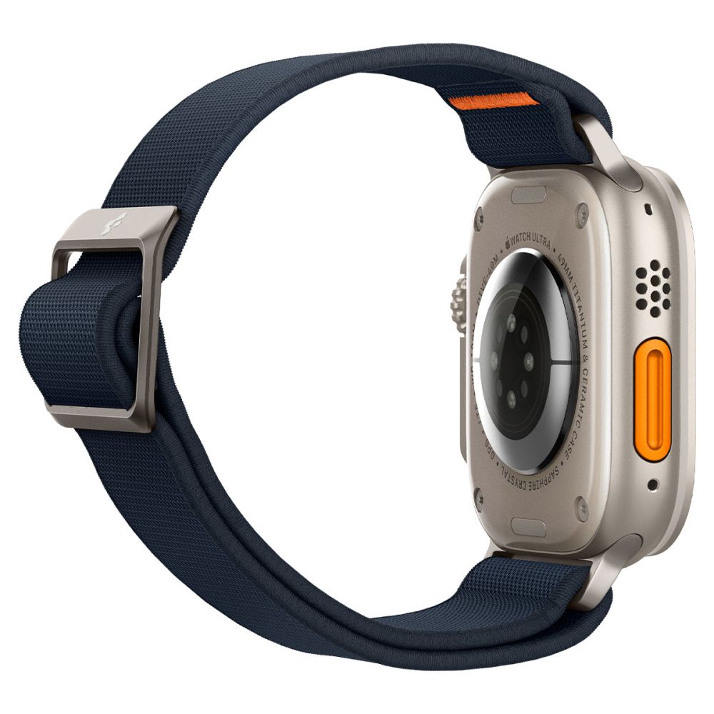 Curea Spigen Fit Lite Ultra pentru Apple Watch 49mm / 46mm / 45mm / 44mm / 42mm Series, Bleumarin AMP05984