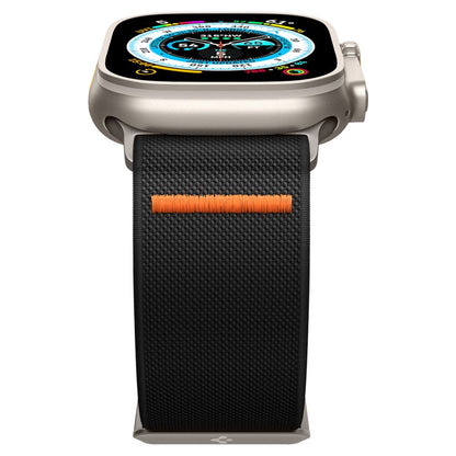 Curea Spigen Fit Lite Ultra pentru Apple Watch 49mm / 46mm / 45mm / 44mm / 42mm Series, Neagra